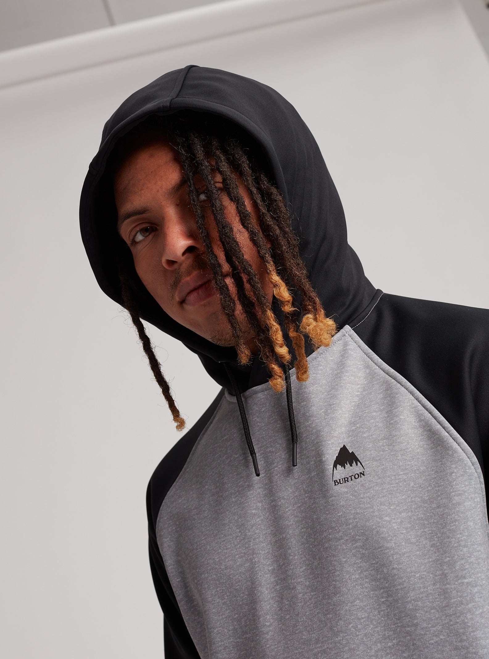 Burton | Burton Men's Crown Weatherproof Pullover Fleece Gray Heather/true Black  | 15/07/2022, Men, Ropa, Snowboard, Sudaderas, Sudaderas Snowboard, Unisex | 