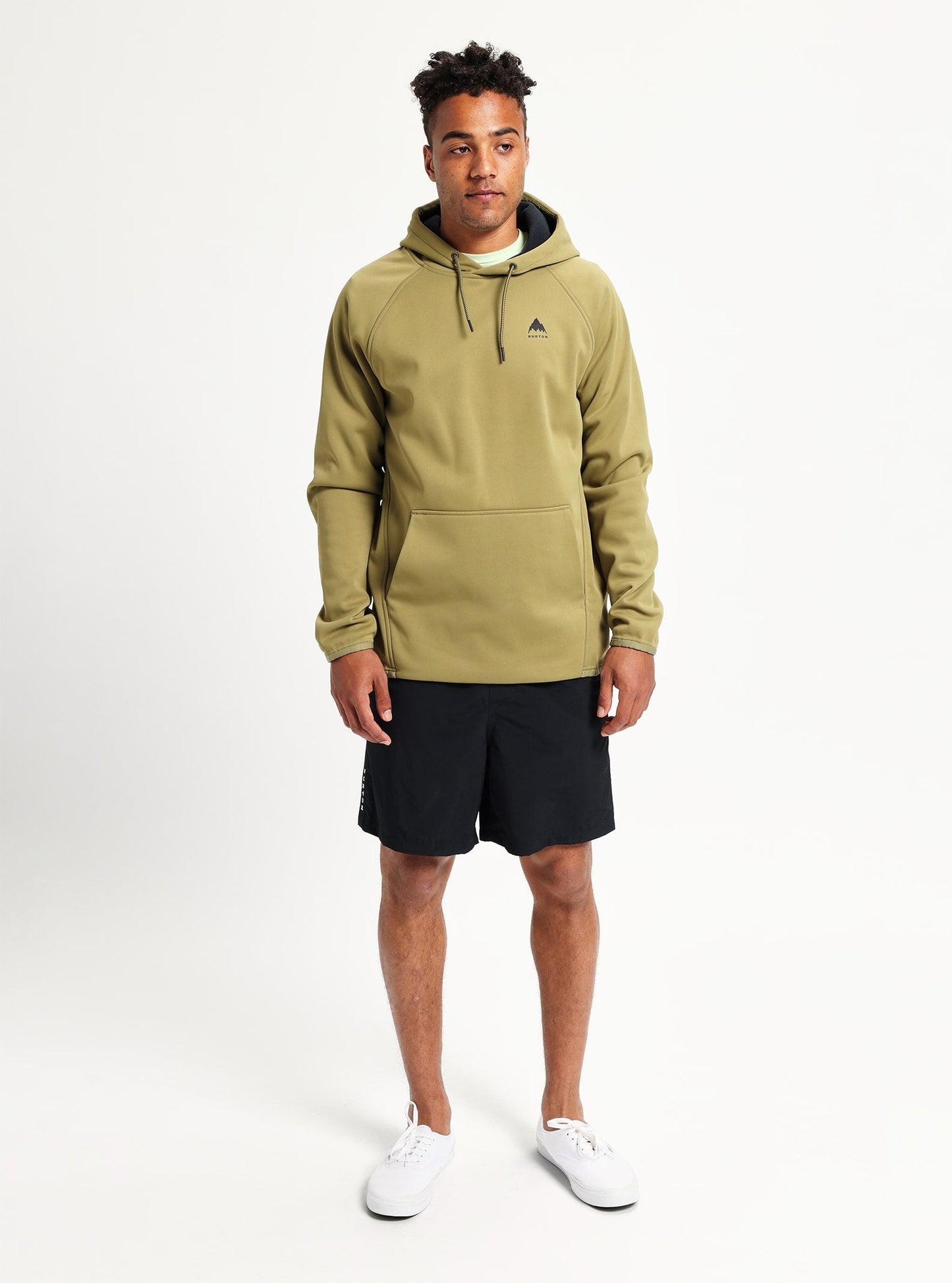 Burton | Burton Men's Crown Weatherproof Pullover Fleece Martini Olive  | Men, Ropa, Snowboard, Sudaderas, Sudaderas Snowboard, Unisex | 