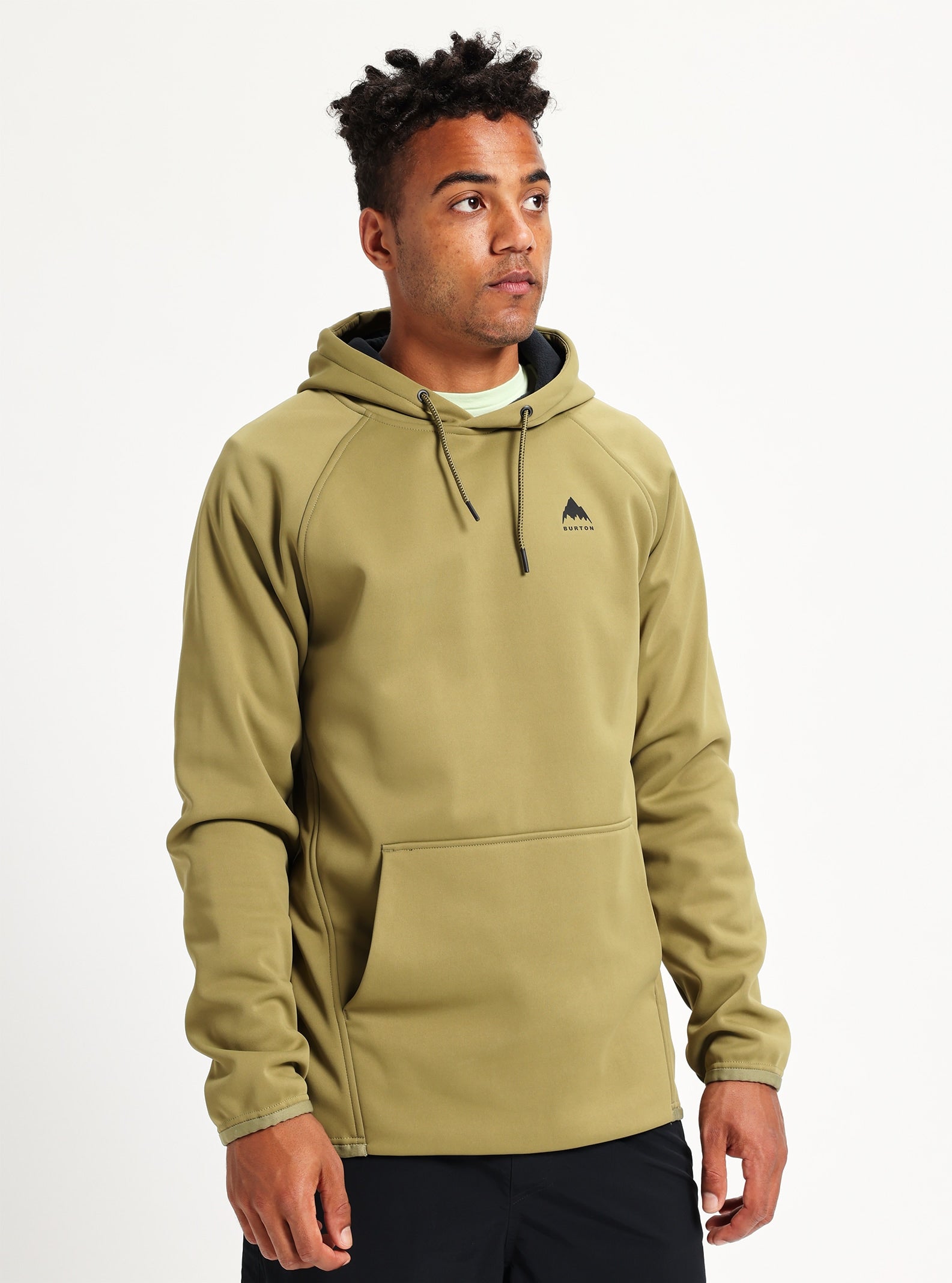 Burton | Burton Men's Crown Weatherproof Pullover Fleece Martini Olive  | Men, Ropa, Snowboard, Sudaderas, Sudaderas Snowboard, Unisex | 