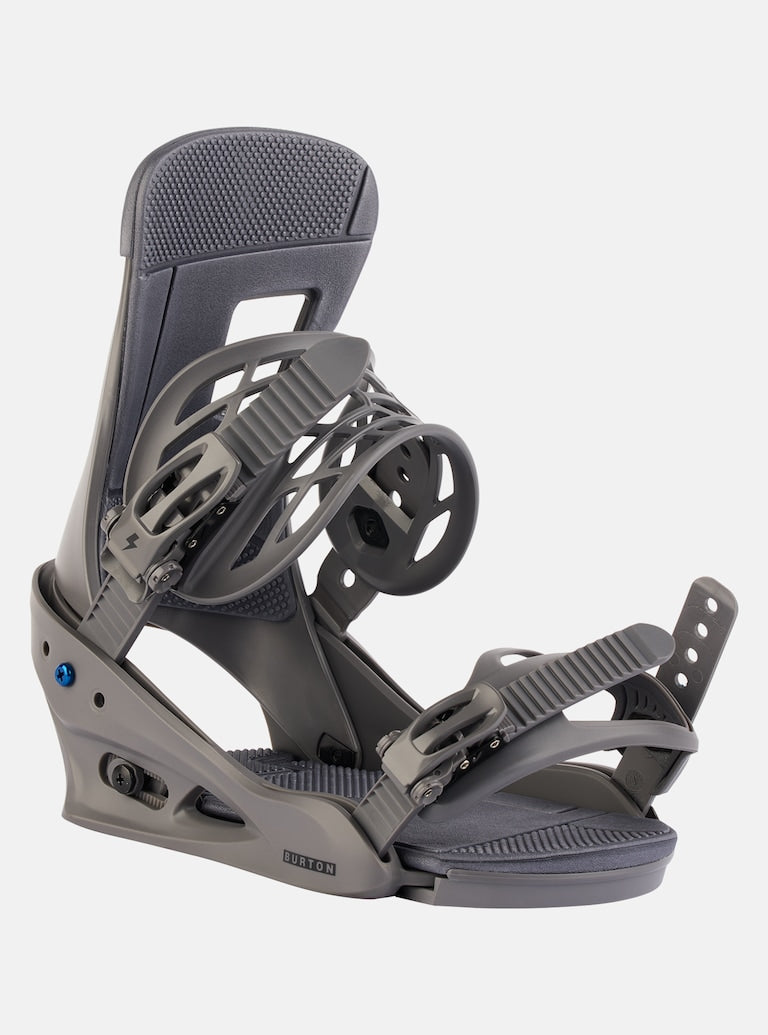 Burton | Burton Men's Freestyle Re:flex Snowboard Bindings Dark Gray  | Fijaciones, Men, Snowboard | 