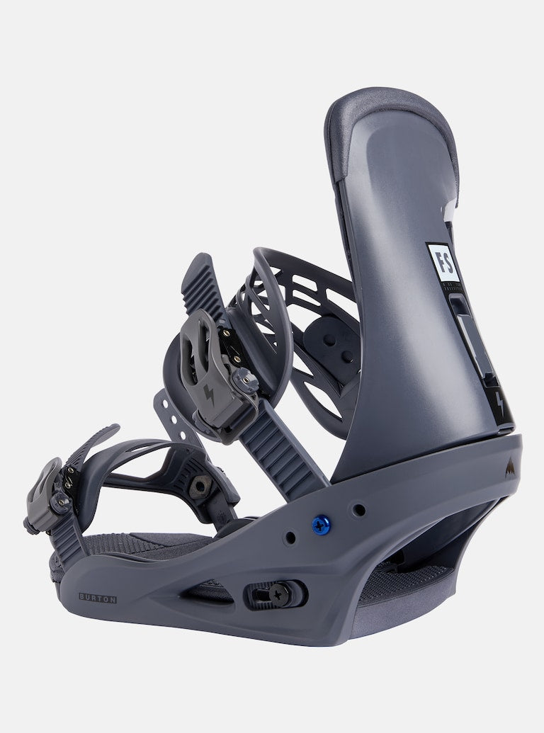 Burton | Burton Men's Freestyle Re:flex Snowboard Bindings Dark Gray  | Fijaciones, Men, Snowboard | 