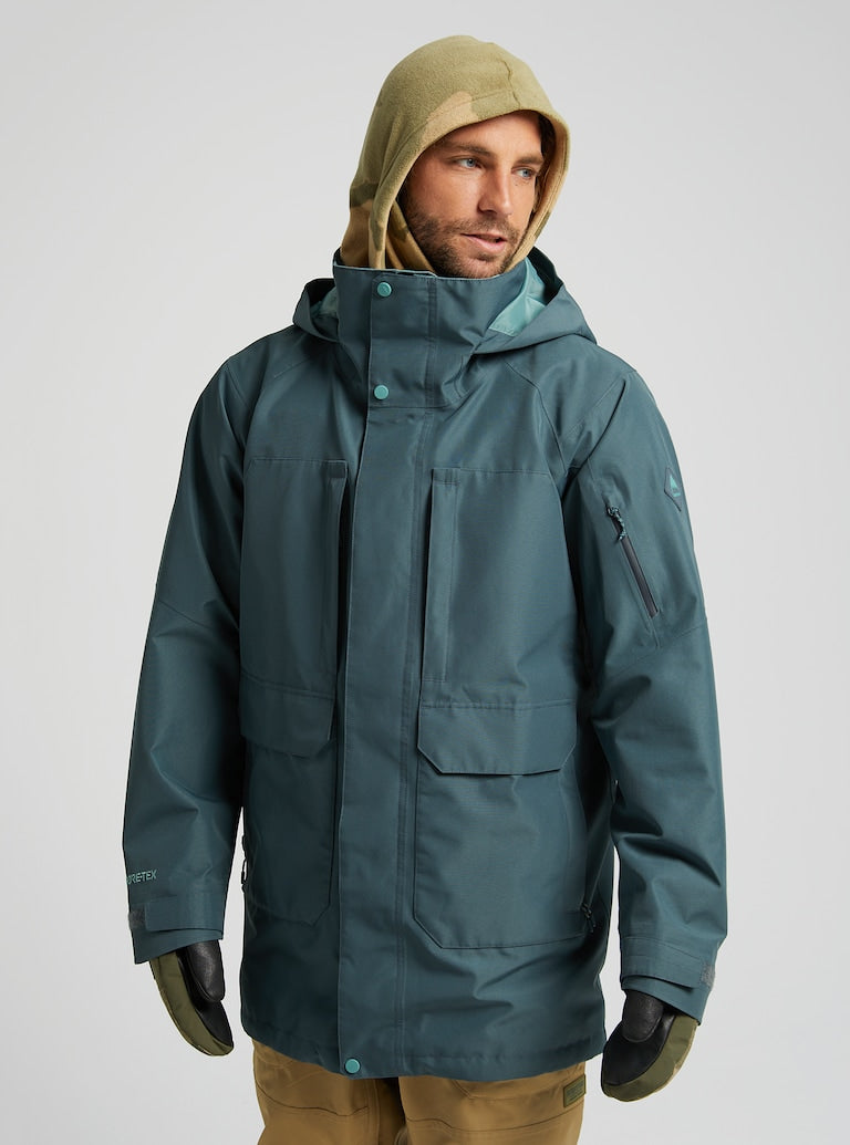 Burton | Burton Men's GORE-TEX Vagabond Jacket Dark Slate  | Chaquetas Nieve Hombre, Men, Snowboard, Unisex | 