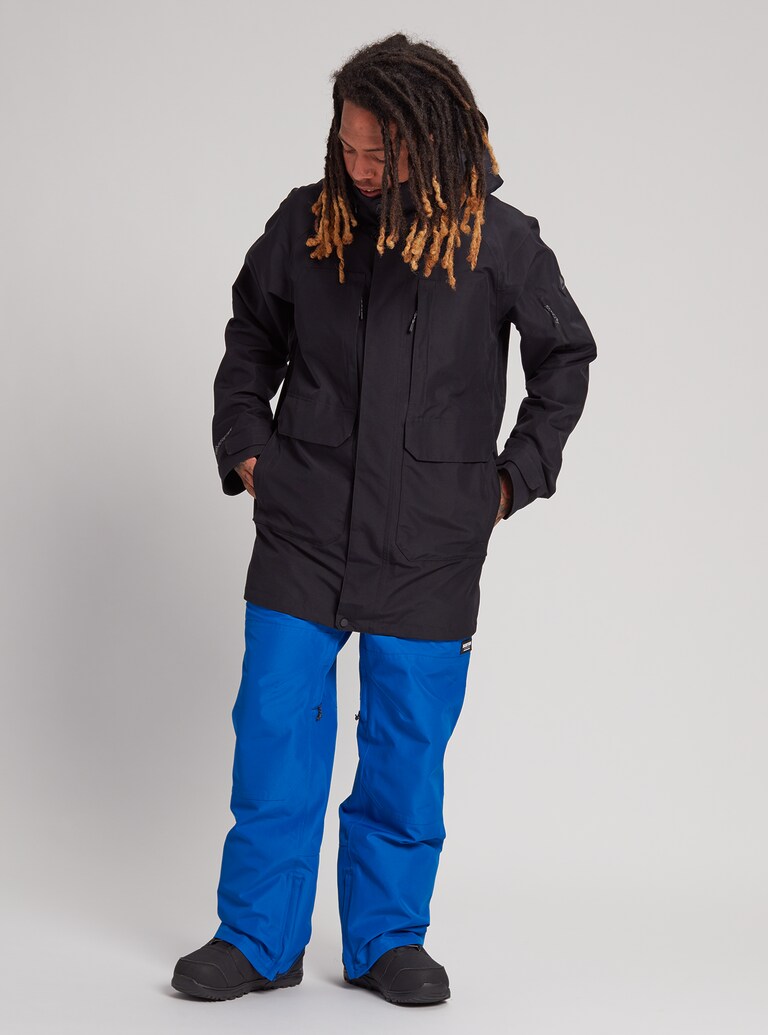 Burton GORE-TEX Vagabond Jacke für Herren in True Black | Gore-Tex-Snowboard | Meistverkaufte Produkte | Neue Produkte | Neueste Produkte | WINTER 24 | surfdevils.com