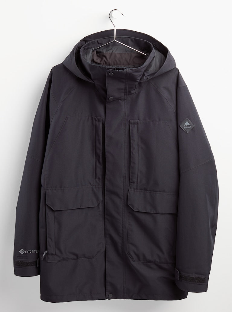 Burton | Burton Men's GORE-TEX Vagabond Jacket True Black  | Chaquetas Nieve Hombre, Men, Snowboard, Unisex | 
