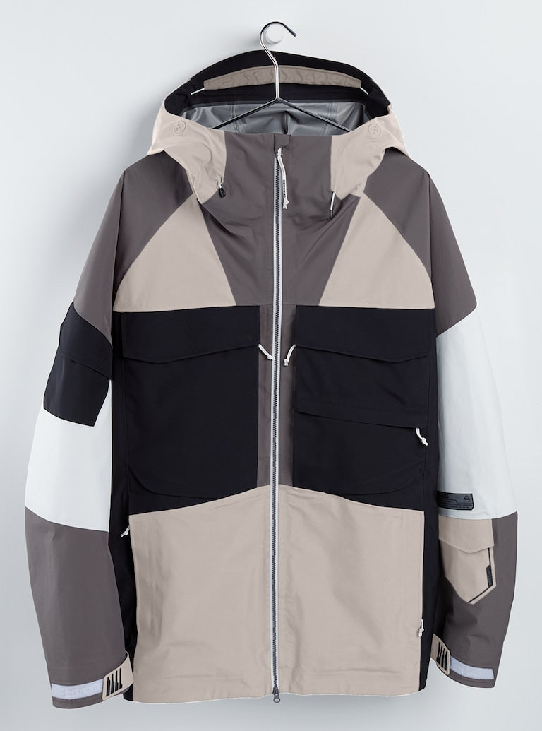 Burton | Burton Men's Gore-tex 3l Banshey Jacket Castlerock Multi  | Chaquetas Nieve Hombre, Men, Snowboard | 