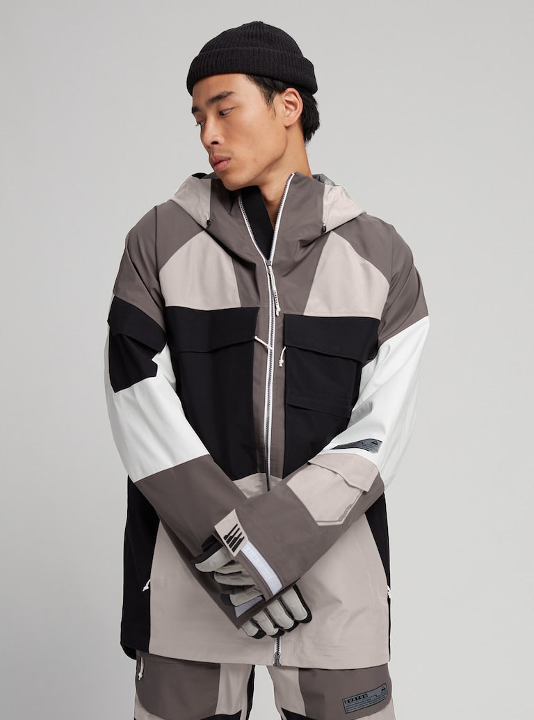 Burton | Burton Men's Gore-tex 3l Banshey Jacket Castlerock Multi  | Chaquetas Nieve Hombre, Men, Snowboard | 