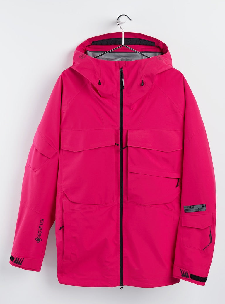 Burton | Burton Men's Gore-tex 3l Banshey Jacket Punchy Pink  | Chaquetas Nieve Hombre, Men, Snowboard, Unisex | 