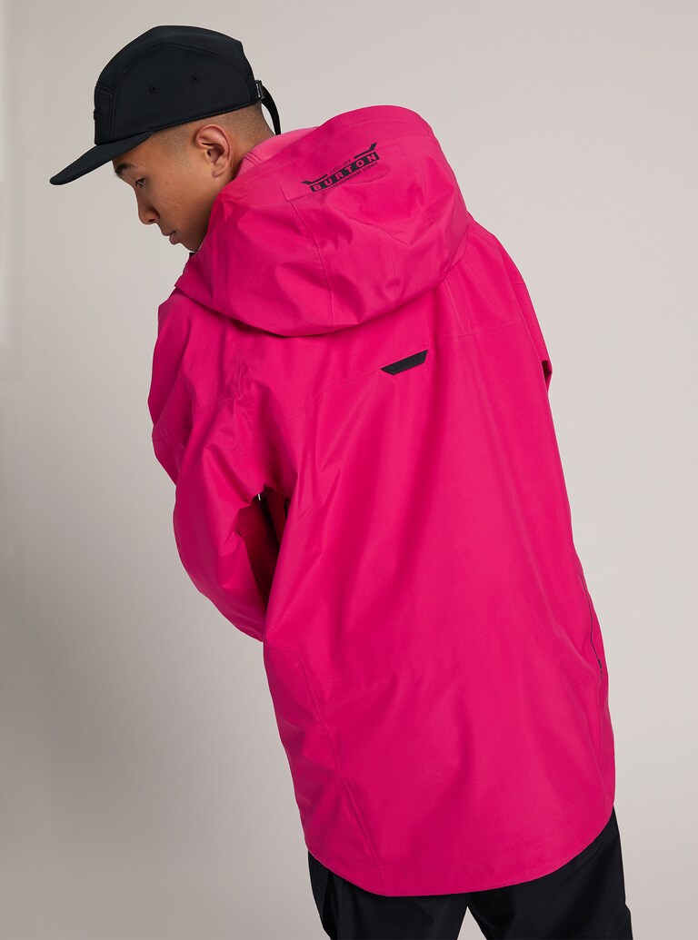 Burton | Burton Men's Gore-tex 3l Banshey Jacket Punchy Pink  | Chaquetas Nieve Hombre, Men, Snowboard, Unisex | 