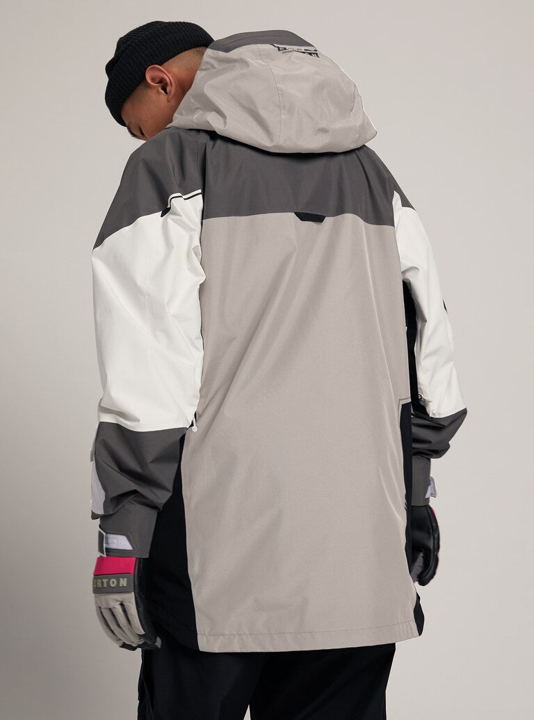 Burton | Burton Men's Gore-tex Banshey Anorak Jacket Castlerock Multi  | Chaquetas Nieve Hombre, Men, Snowboard, Unisex | 