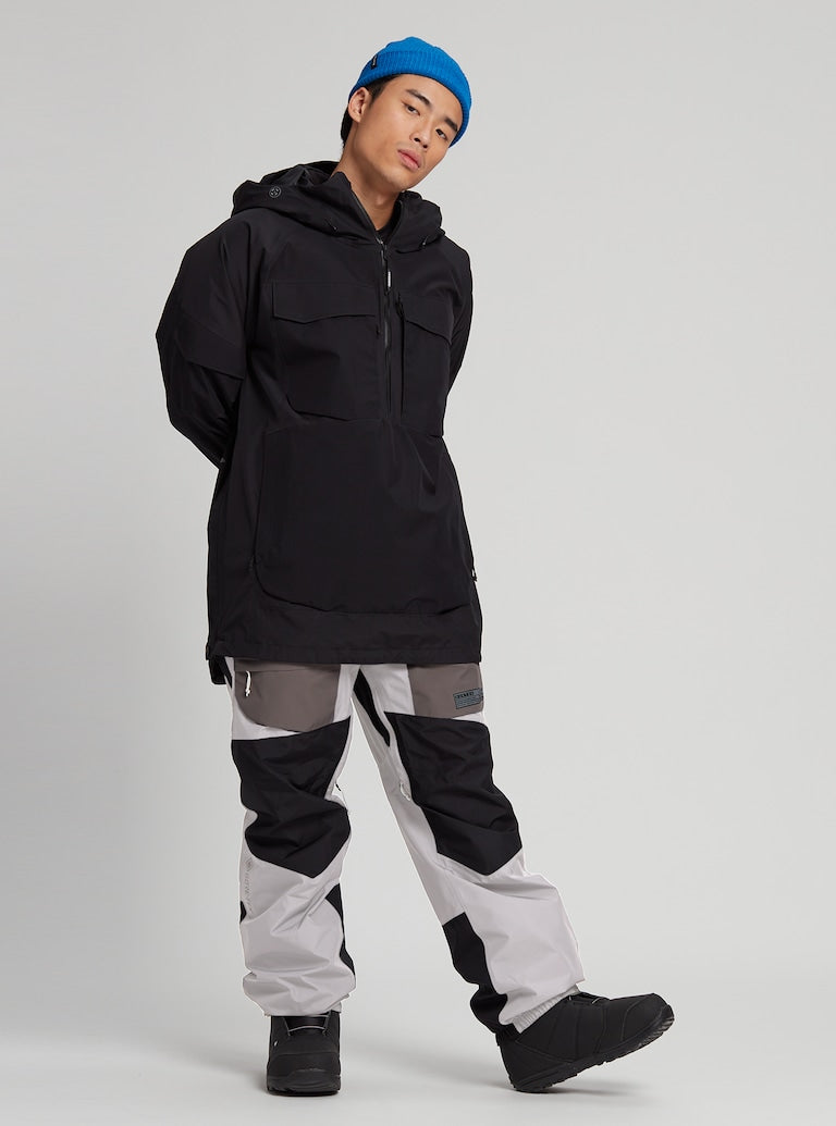 Burton | Burton Men's Gore-tex Banshey Anorak Jacket True Black  | Chaquetas Nieve Hombre, Men, Snowboard | 