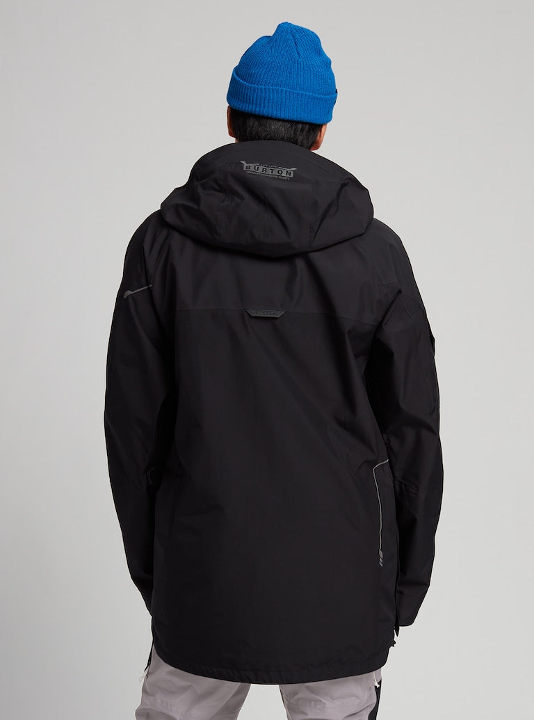 Burton | Burton Men's Gore-tex Banshey Anorak Jacket True Black  | Chaquetas Nieve Hombre, Men, Snowboard | 