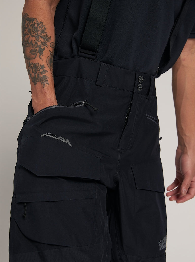 Burton | Burton Men's Gore-tex Banshey Pants True Black  | Men, Pantalones Nieve Hombre, Snowboard, Unisex | 