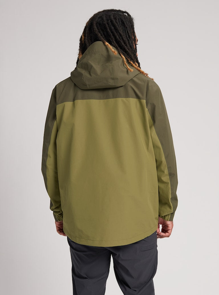 Burton | Burton Men's Gore-tex Packrite Rain Jacket Keef / Martini  | Chaquetas Nieve Hombre, Men, Snowboard, Unisex | 