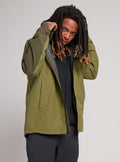 Burton | Burton Men's Gore-tex Packrite Rain Jacket Keef / Martini  | Chaquetas Nieve Hombre, Men, Snowboard, Unisex | 