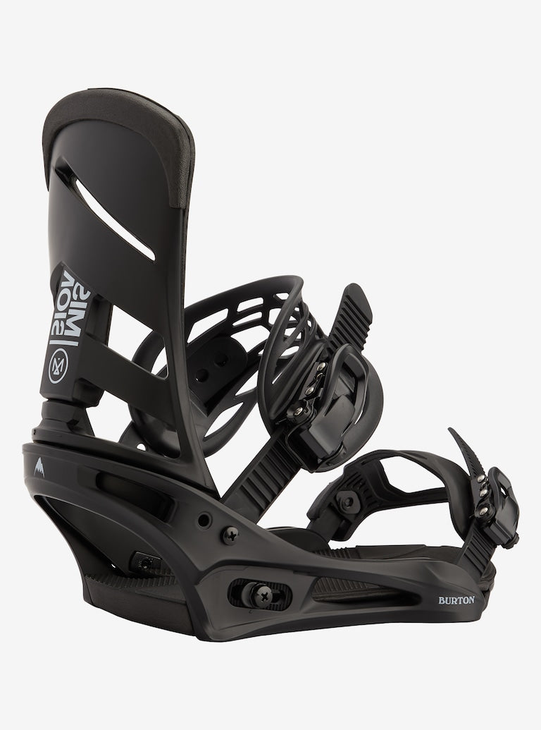 Burton | Burton Men's Mission Re:flex Snowboard Bindings Black  | Fijaciones, Men, Snowboard | 