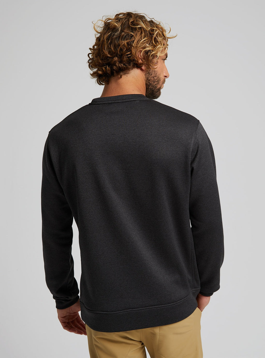 Burton | Burton Men's Oak Pullover Crew True Black Heather  | 15/07/2022, Men, Ropa, Snowboard, Sudaderas, Sudaderas Snowboard, Unisex | 