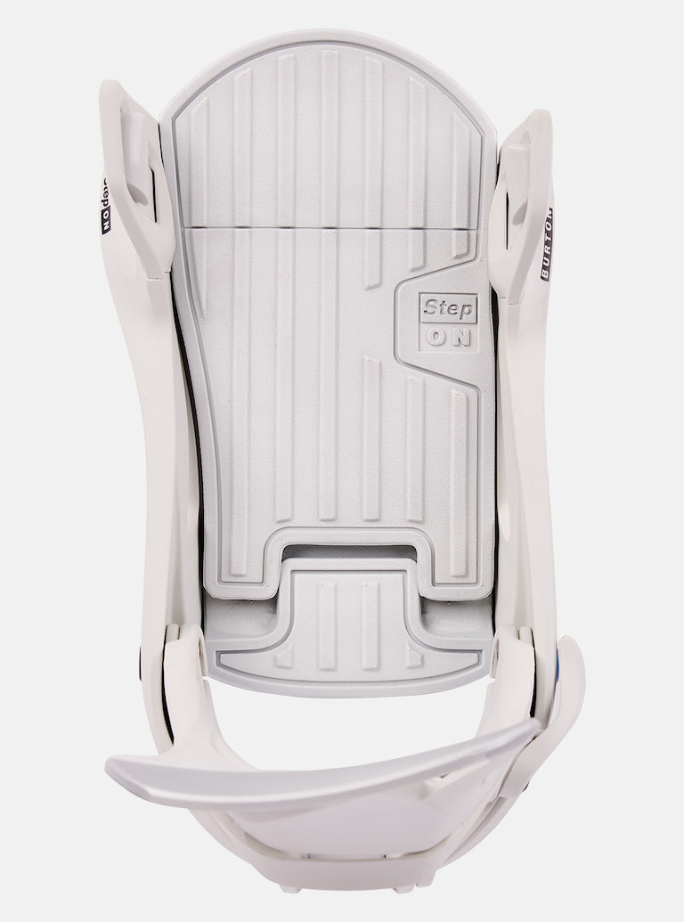 Burton Men's Step On® Re:flex Snowboard Bindings Gray Cloud | surfdevils.com