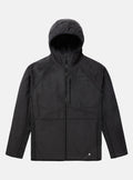 Burton | Burton Men's Stockrun Warmest Hooded Full-zip Fleece True Black  | Men, Snowboard, Sudaderas Snowboard | 