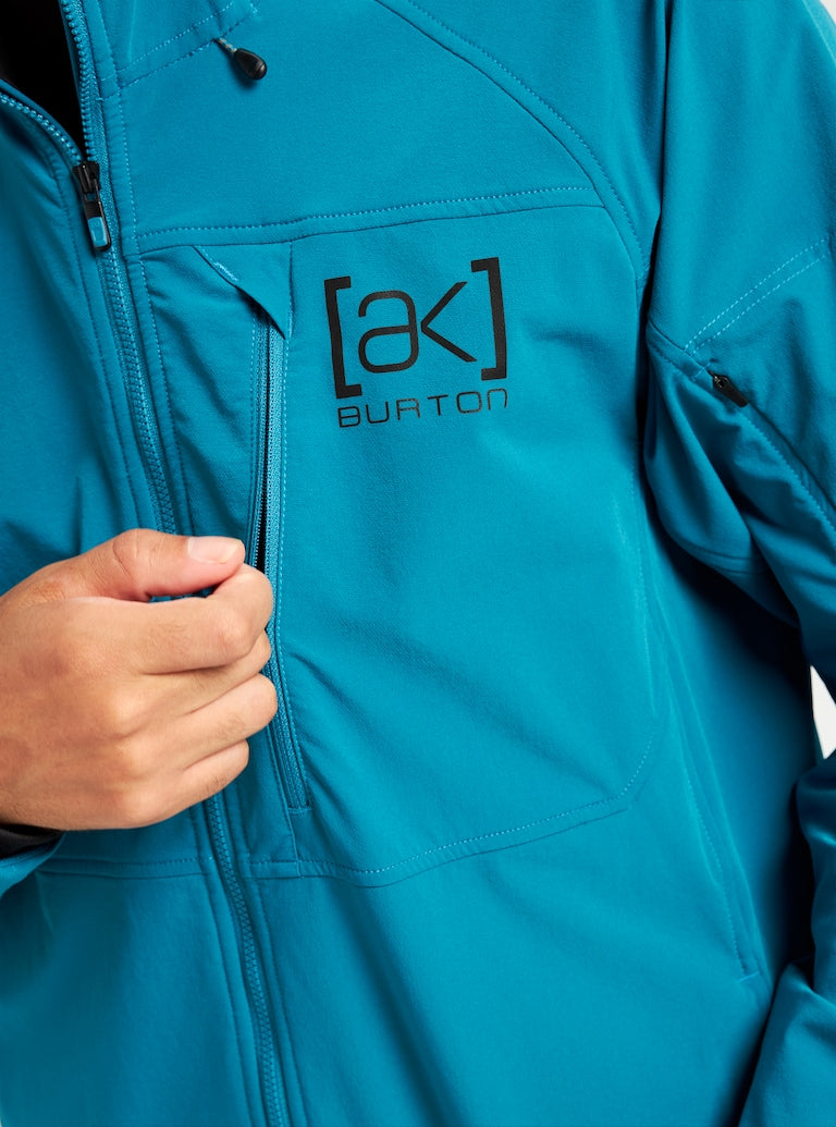 Burton | Burton Men's [ak] Softshell Jacket Celestial Blue  | Chaquetas Nieve Hombre, Men, Snowboard | 