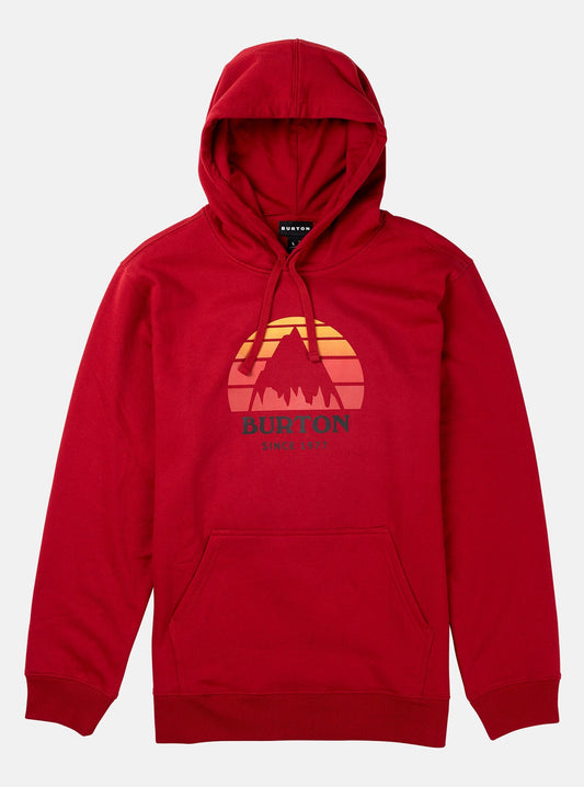 Burton | Burton Underhill Pullover Hoodie Sun Dried Tomato  | Men, Snowboard, Sudaderas con capucha, Sudaderas Snowboard | 