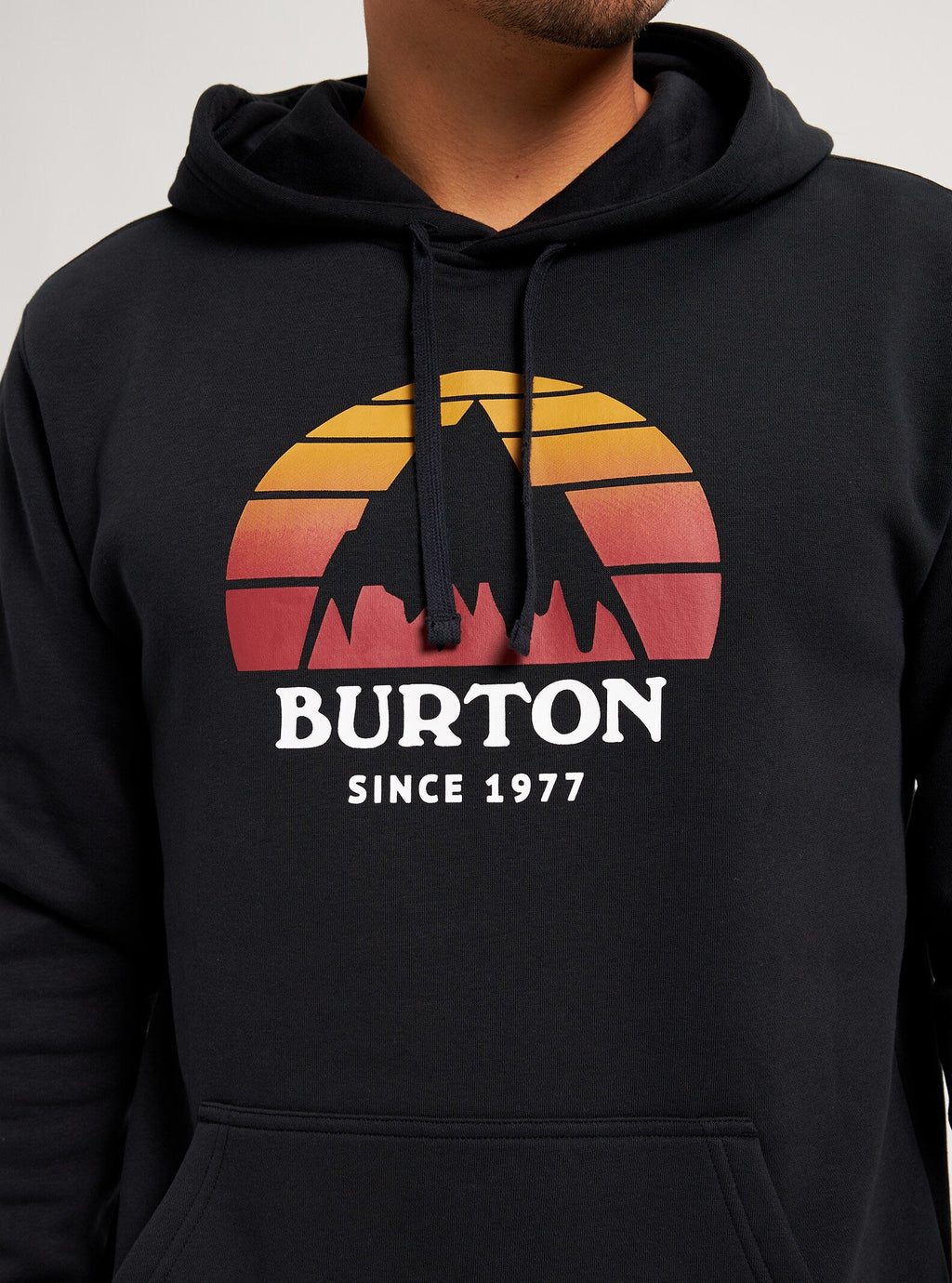 Burton | Burton Underhill Pullover Hoodie True Black  | Men, Ropa, Sudaderas, Sudaderas con capucha | 