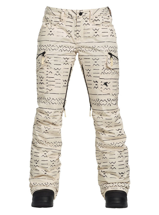 produits les plus vendus | Burton | Burton Woman Gloria Pant Bogolanfini  | Pantalones Nieve Mujer, Snowboard, Women | 