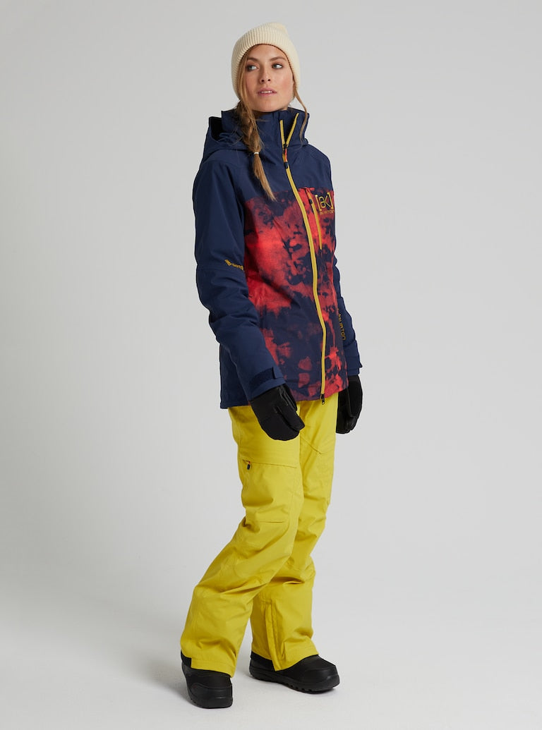 Burton | Burton Women [ak] GORE-TEX 2l Embark Jacket Hibiscus / Dress Blue  | Chaquetas Nieve Mujer, Snowboard, Women | 