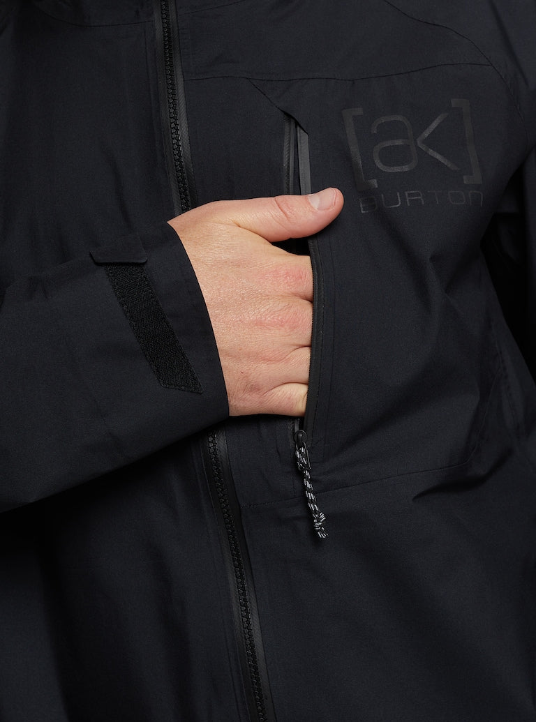 Burton | Burton [ak] Three-layer Gore-tex Surgence Jacket True Black  | Chaquetas Nieve Hombre, Men, Snowboard, Unisex | 
