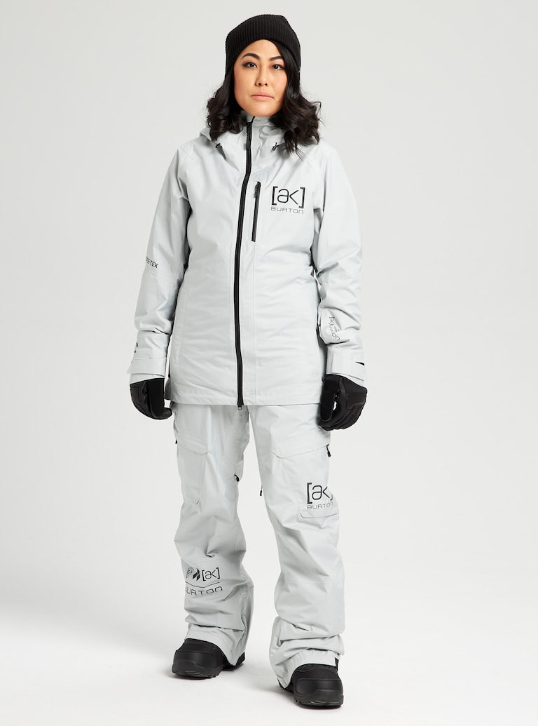 Burton | Burton [ak] Upshift Gore-tex 2L Jacket Light Gray  | Chaquetas Nieve Mujer, Snowboard, Unisex, Women | 