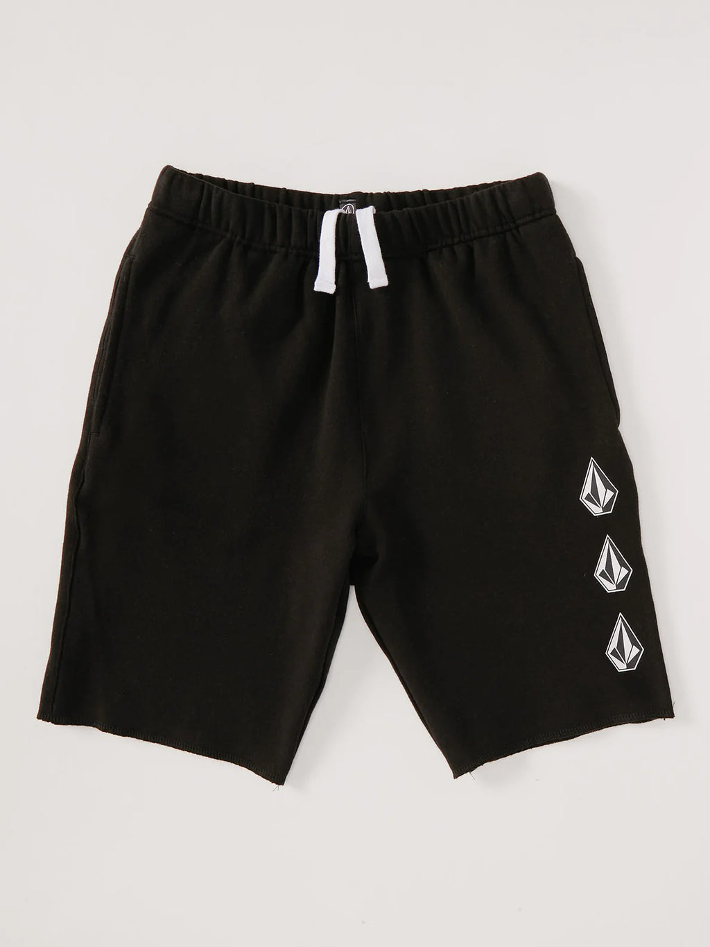 Volcom Iconic Stone Fleece Short Black Boy Shorts