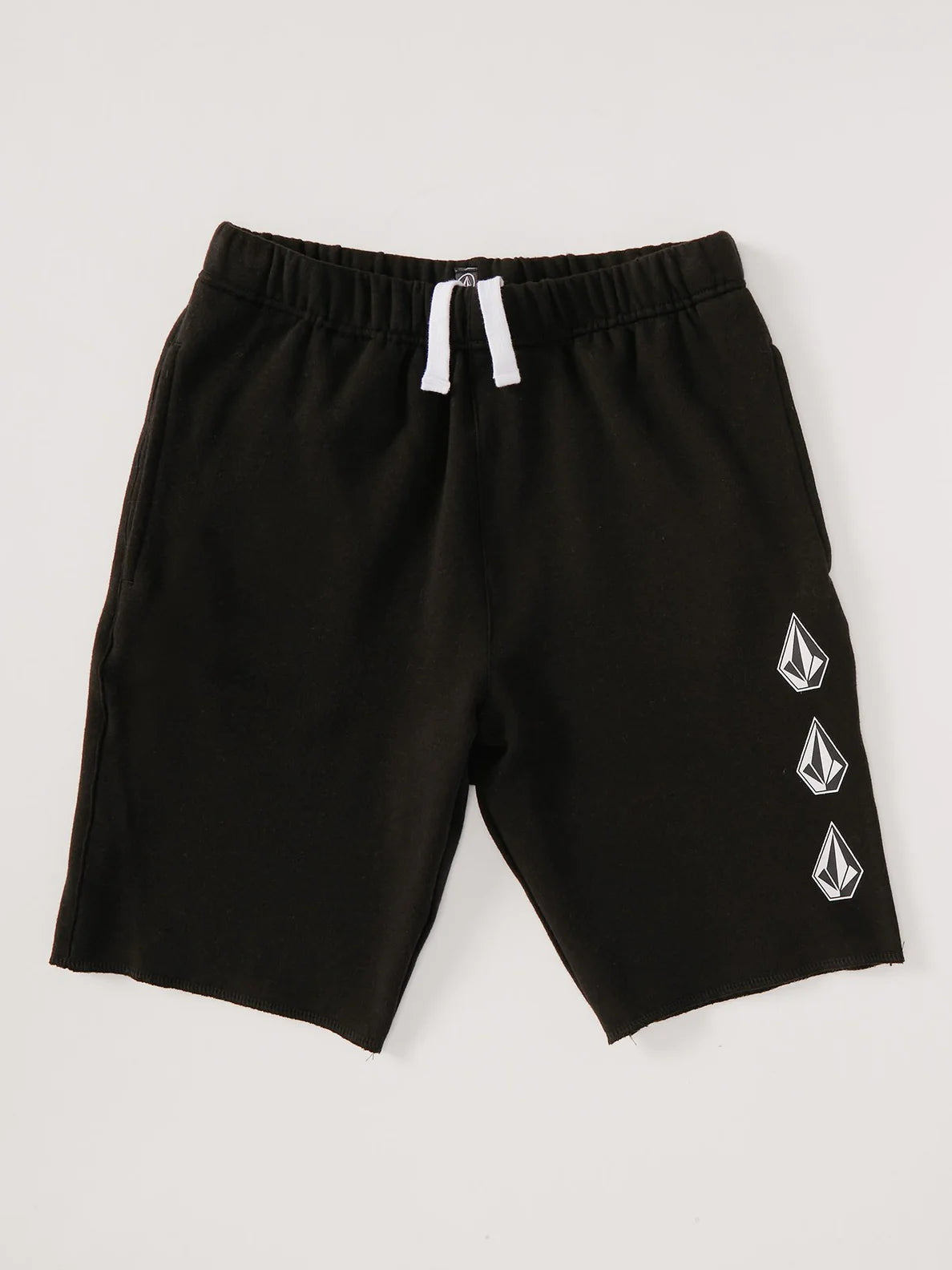 Volcom Iconic Stone Fleece Short Black Boy Shorts