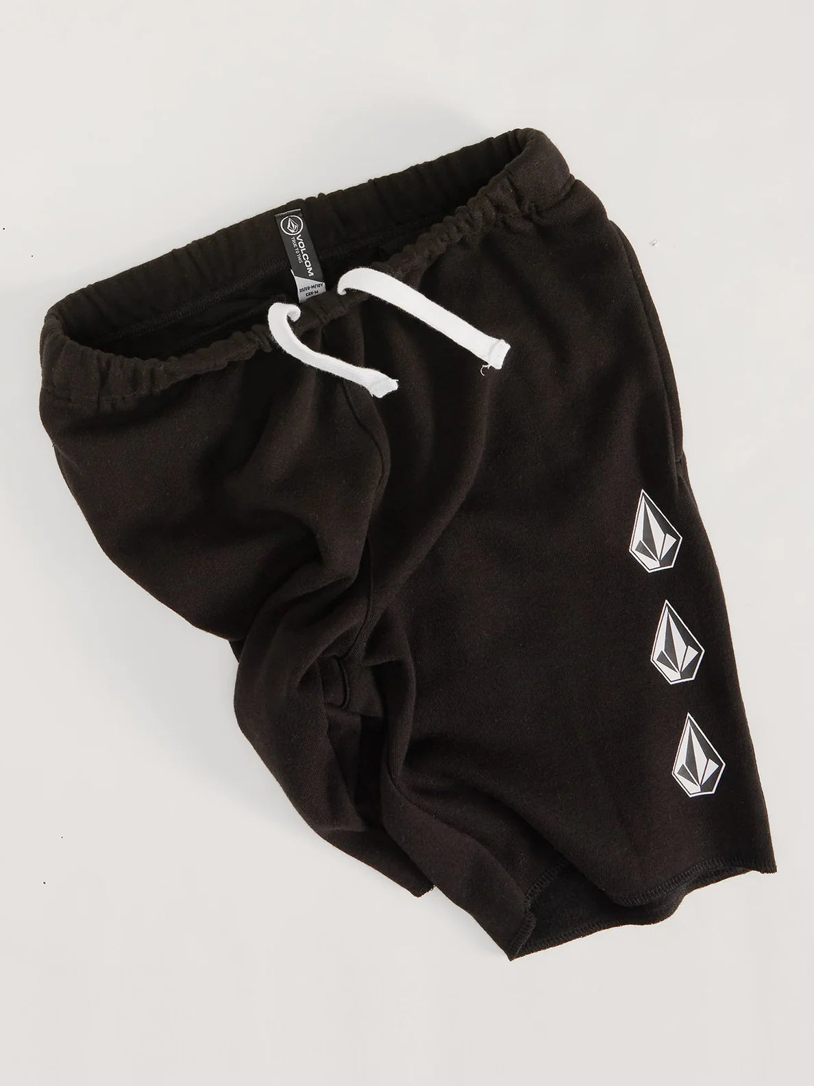 Pantalon Corto niño Volcom Iconic Stone Fleece Short Black | surfdevils.com