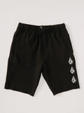 Boy Short Volcom Iconic Stone Fleece Short Schwarz