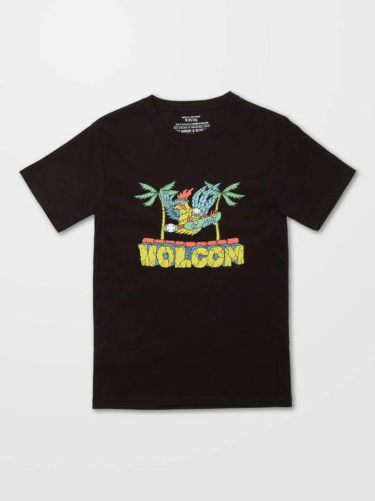 Camiseta niño Volcom Roosting Black