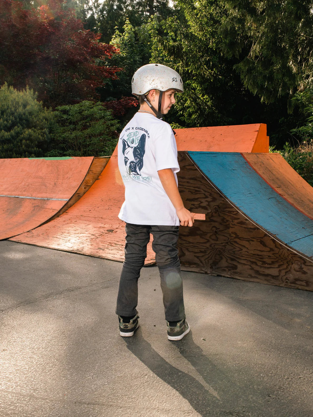 Volcom Maddee ss Tee White Kids T-Shirt