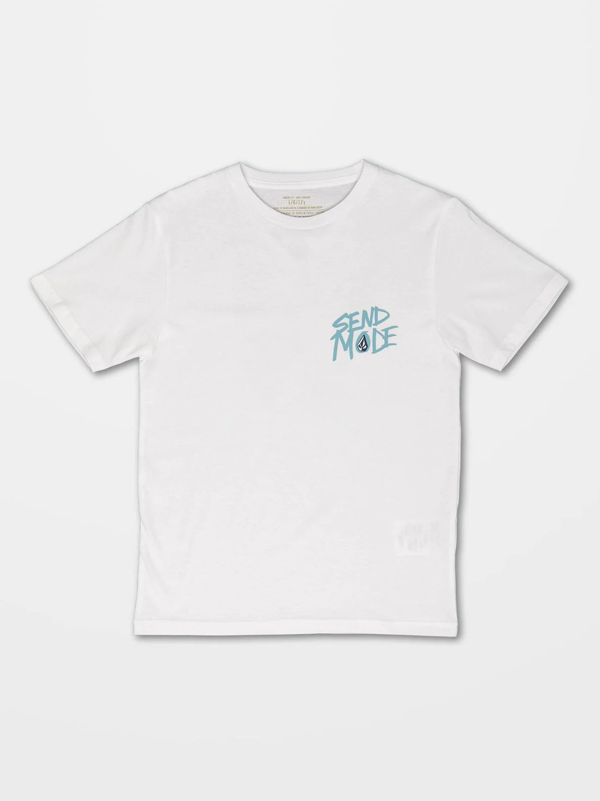T-shirt Enfant Volcom Maddee ss Tee Blanc