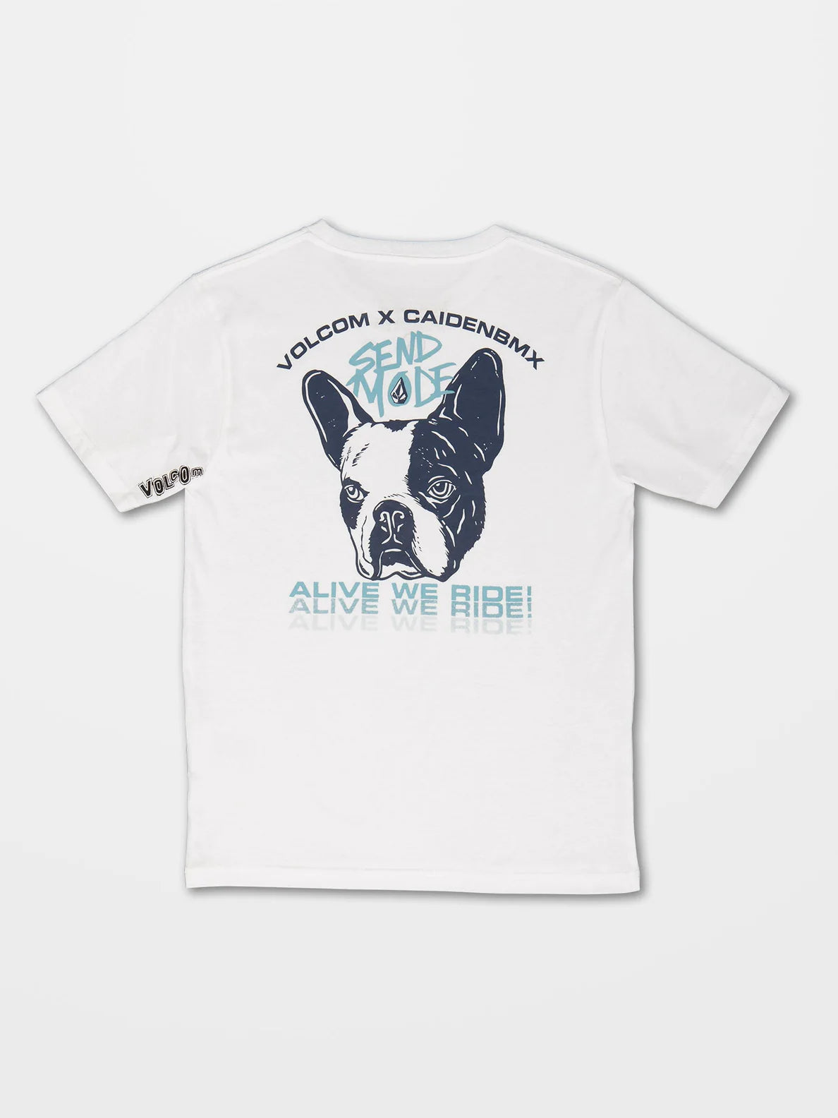 Camiseta niño Volcom Maddee ss Tee White | Camisetas de niño | Volcom Shop | surfdevils.com