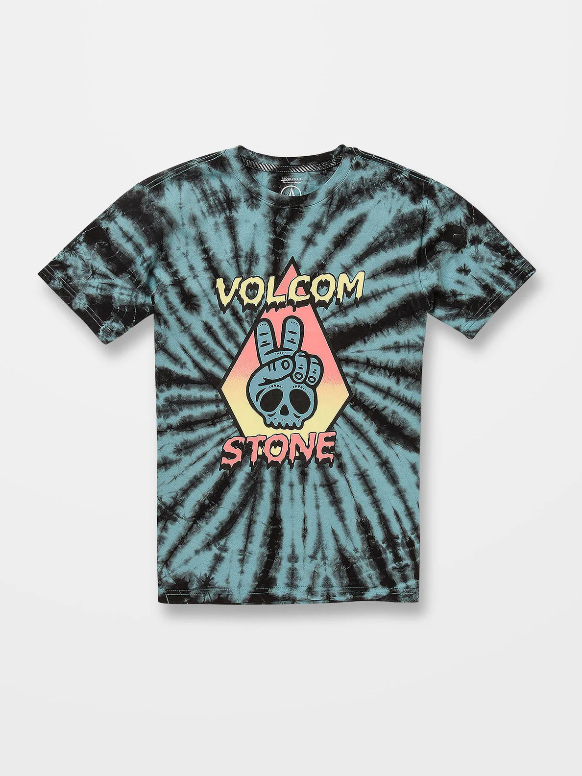 Camiseta niño Volcom Caiden Dye Pale Aqua