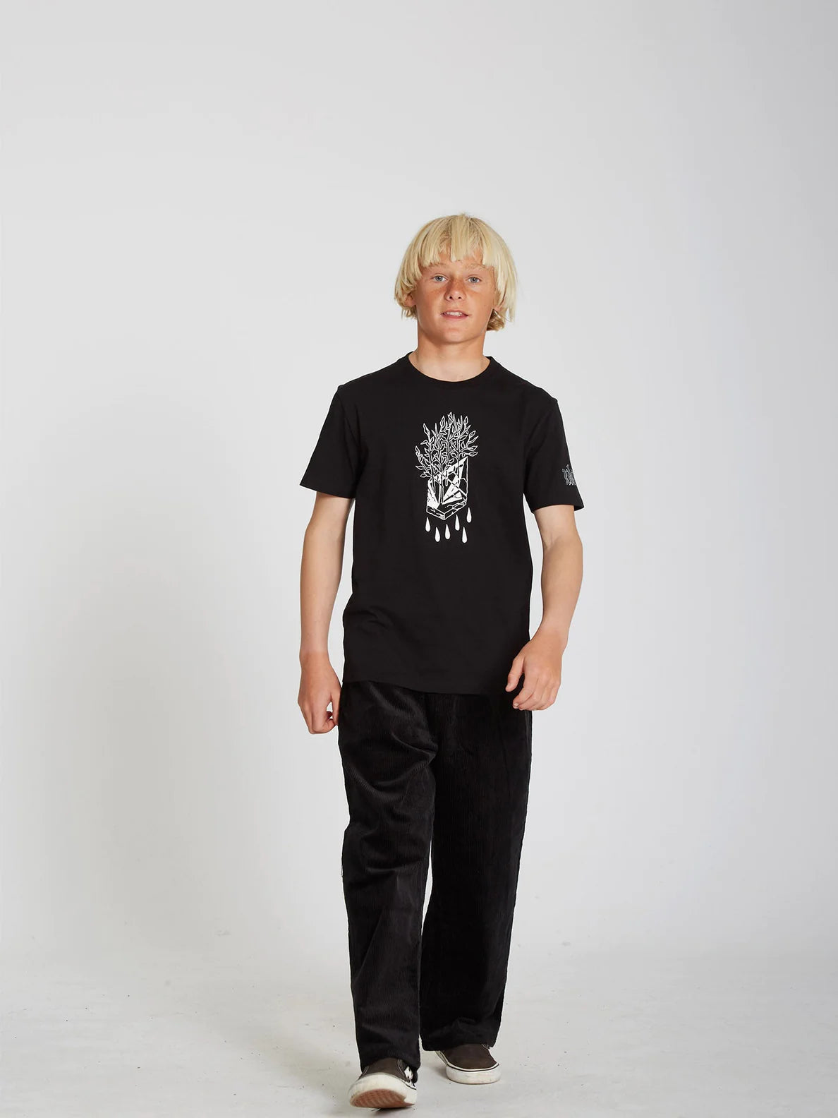 Camiseta niño Volcom Vaderetro Black