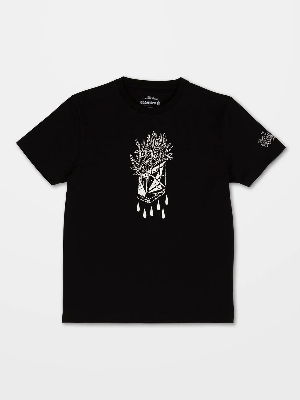 T-shirt Enfant Volcom Vaderetro Noir