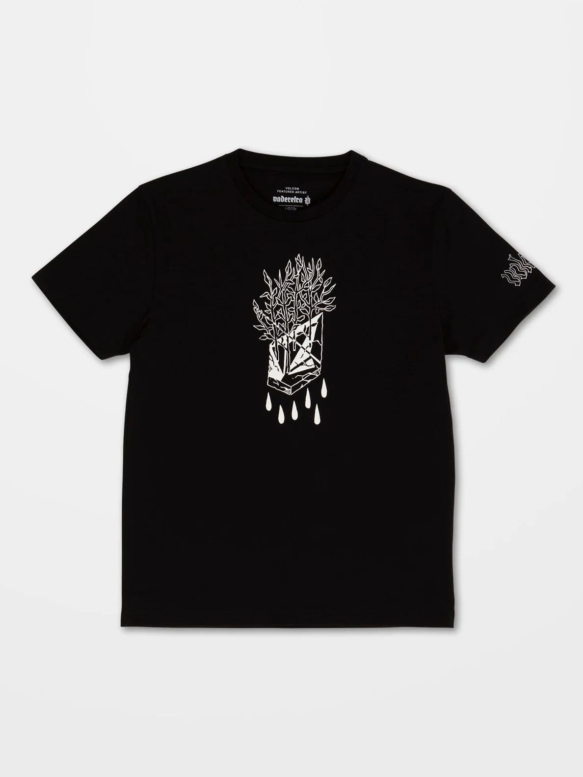T-shirt Enfant Volcom Vaderetro Noir