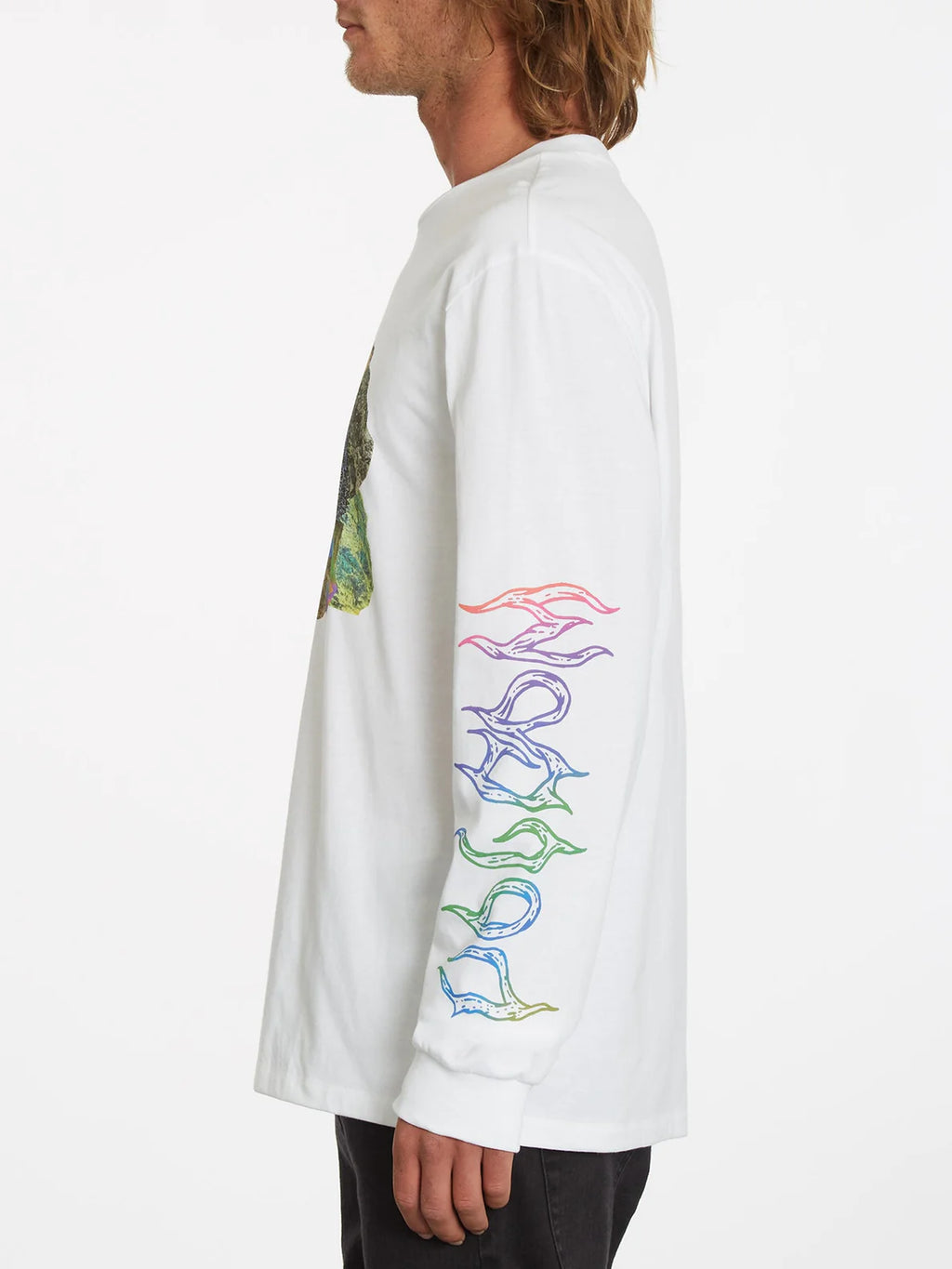 Camiseta de manga larga Chrissie Abbott X French White