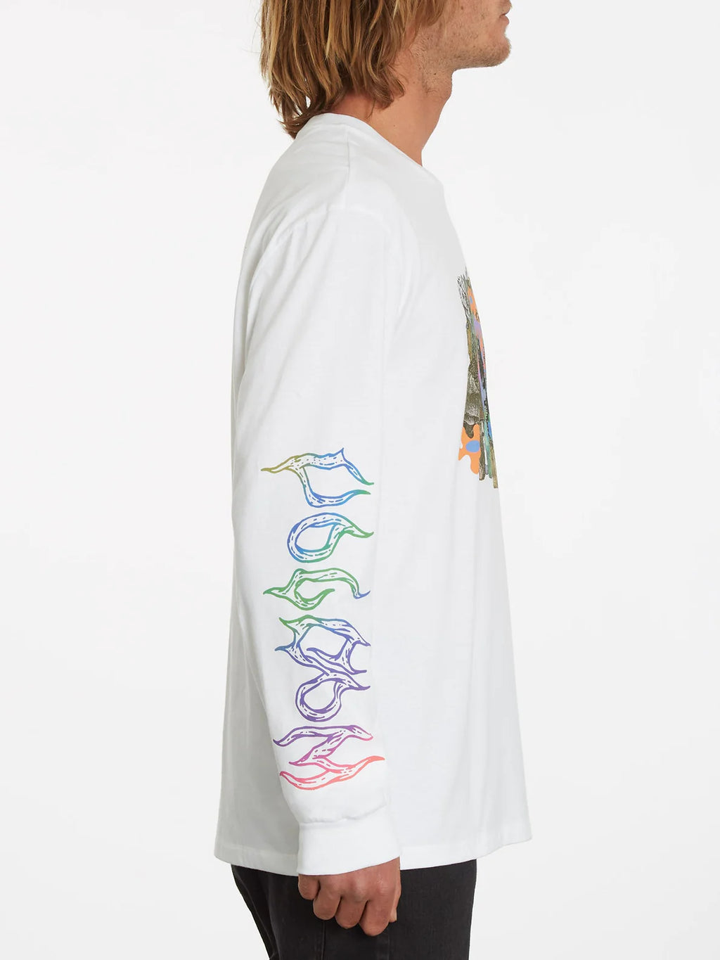 Camiseta de manga larga Chrissie Abbott X French White