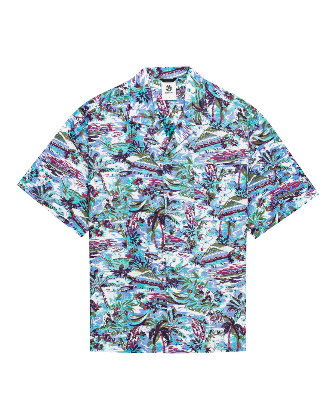 Camisa Element Thalweg Rivers Blue