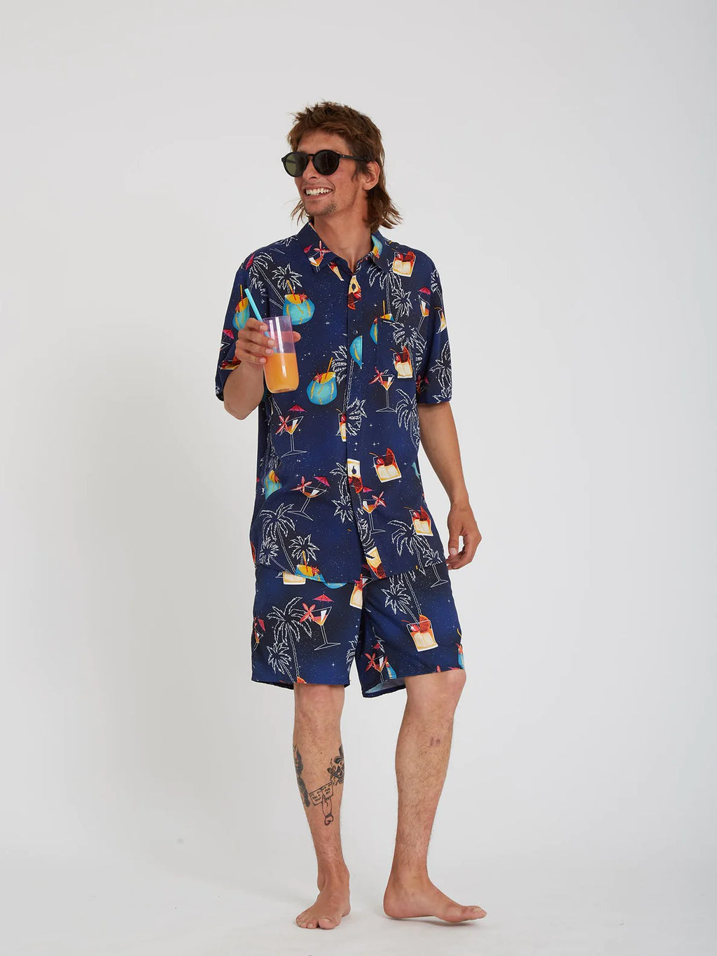 Camisa Volcom Cosmic Vaca Blueprint