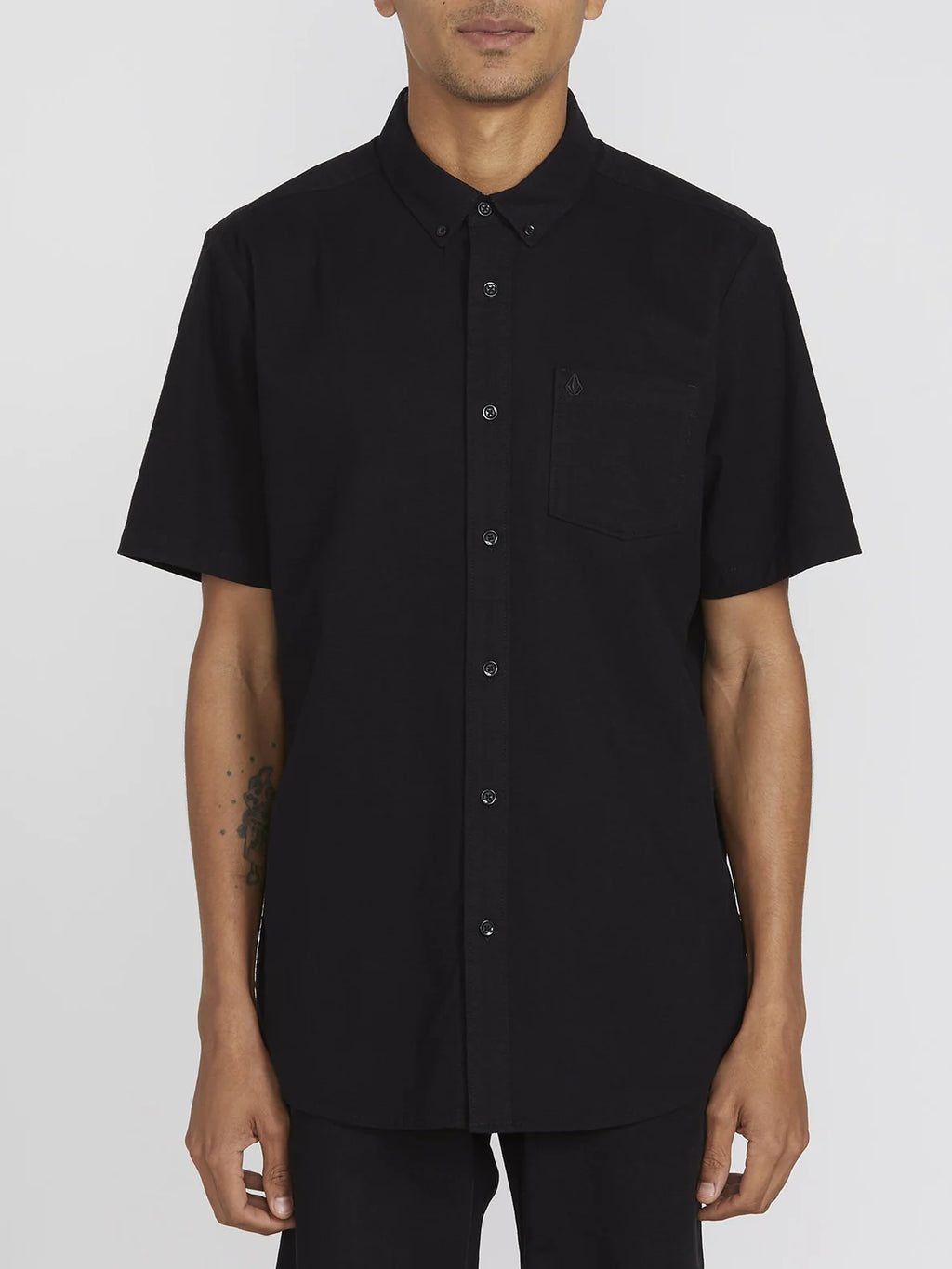 Camisa Volcom Everett Oxford SS New Black