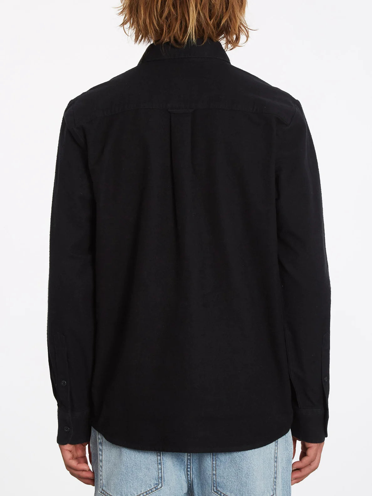 Camisa Volcom Minneret Flannel LS Black | Camisas de hombre | Camisas de manga larga | Volcom Shop | surfdevils.com