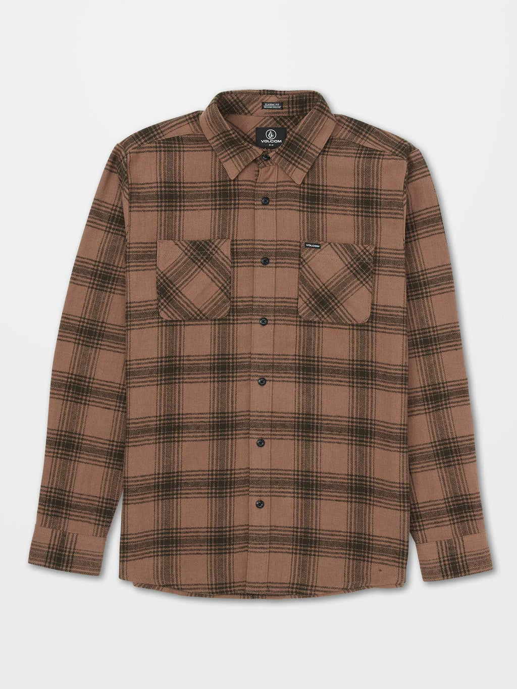Camisa Volcom Tone Stone LS Doeskin