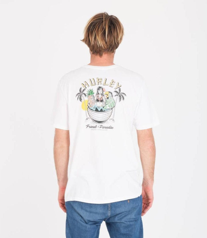 Hurley | Camiseta Everyday Wash Paradise Friends Tee  | Camisetas, Camisetas manga corta, Men, Ropa | 