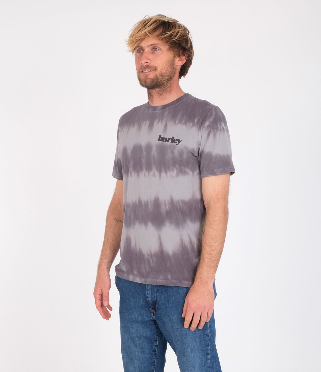 Hurley | Camiseta Hurley Everyday washed Tie Dye Particly Grey  | Camisetas, Camisetas manga corta, Men, Ropa | 